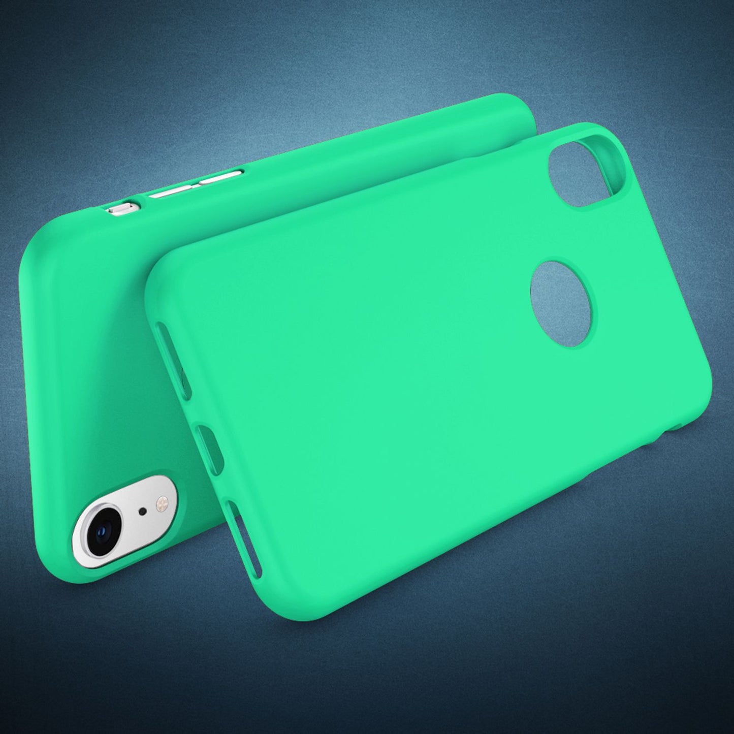 NALIA Handyhülle für Apple iPhone XR, Ultra-Slim Hülle Silikon Neon Case Cover