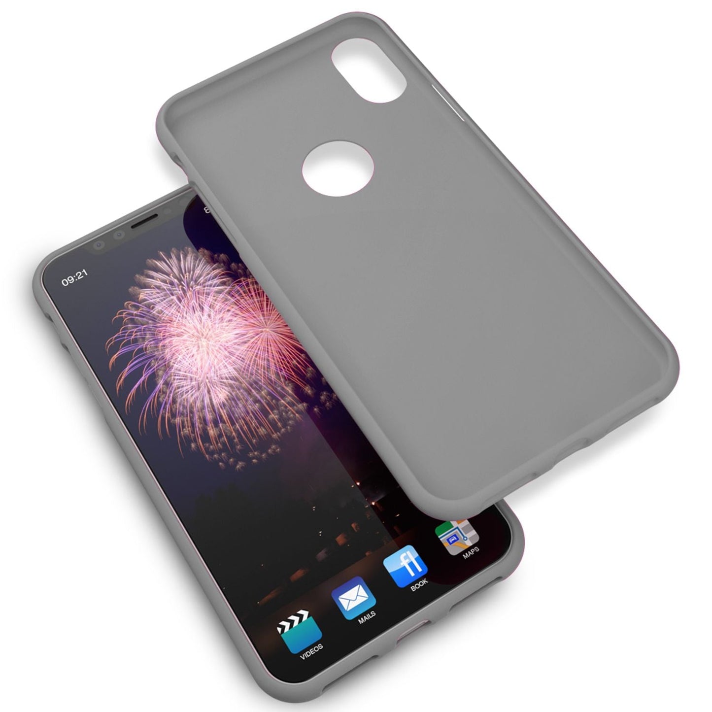 NALIA Handyhülle für Apple iPhone XR, Ultra-Slim Hülle Silikon Neon Case Cover