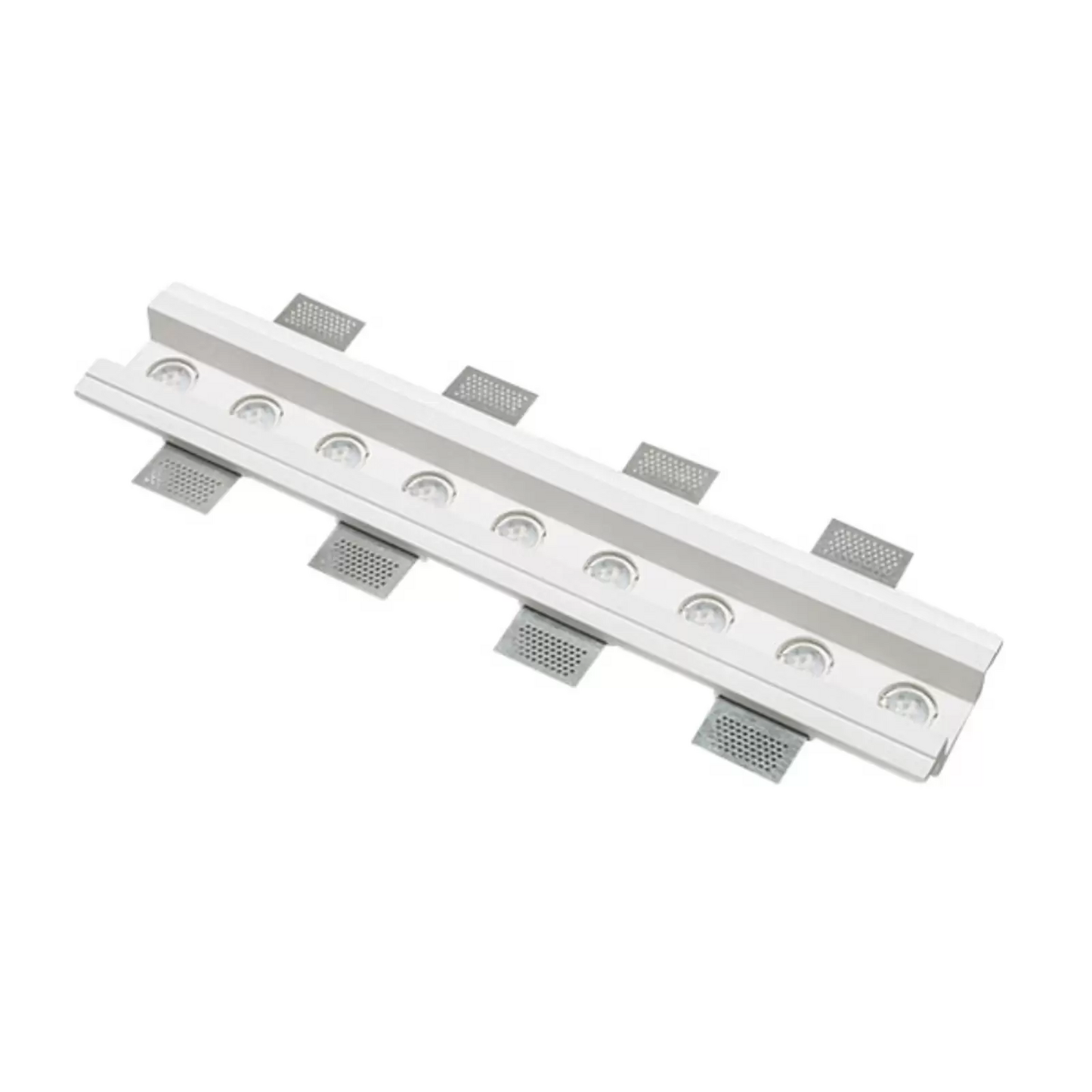B-flokks 9010 LED innfelld loftljós 4191 I GU10 lengd 62 cm innfelld lampa ljósaperur
