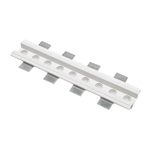 B-flokks 9010 LED innfelld loftljós 4191 I GU10 lengd 62 cm innfelld lampa ljósaperur
