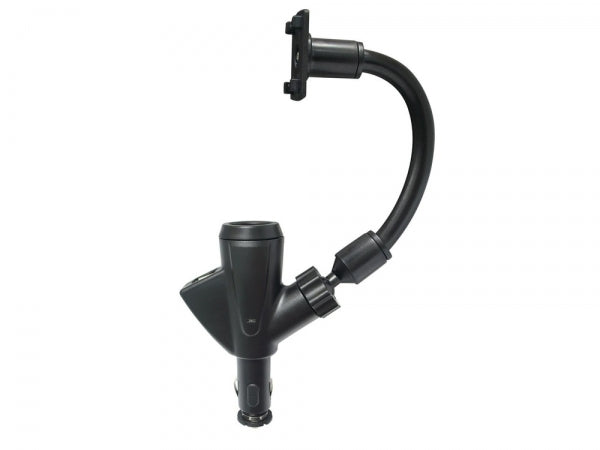 System-S 2 in 1 Universal Car USB Charger &amp; Holder Mount for Smartphone Cell Phone GPS PDA