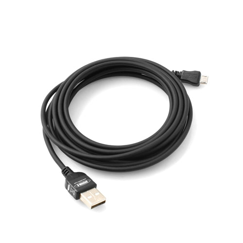 System-S 3 m meter High Speed Micro USB Ladekabel für doppelt so schnelles Aufladen Double Time charging doppelte Ladegeschwindigkeit 2x Schneller