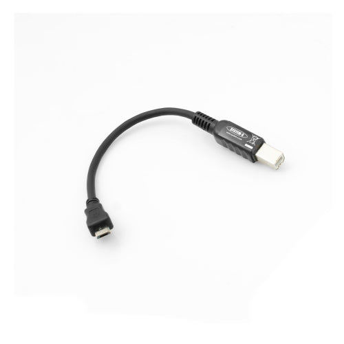 System-S Micro USB 2.0 (male) zu USB B (male) Adapter Daten- und Ladekabel Verlängerung 15cm