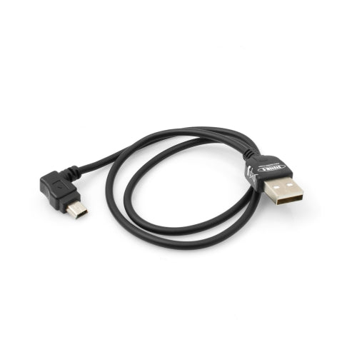 System-S Mini USB cable 90 degree angled angled plug data cable charging cable 50 cm