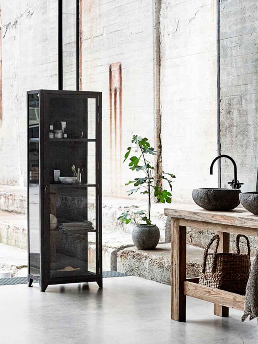 Eisenvitrine New York 180x60cm