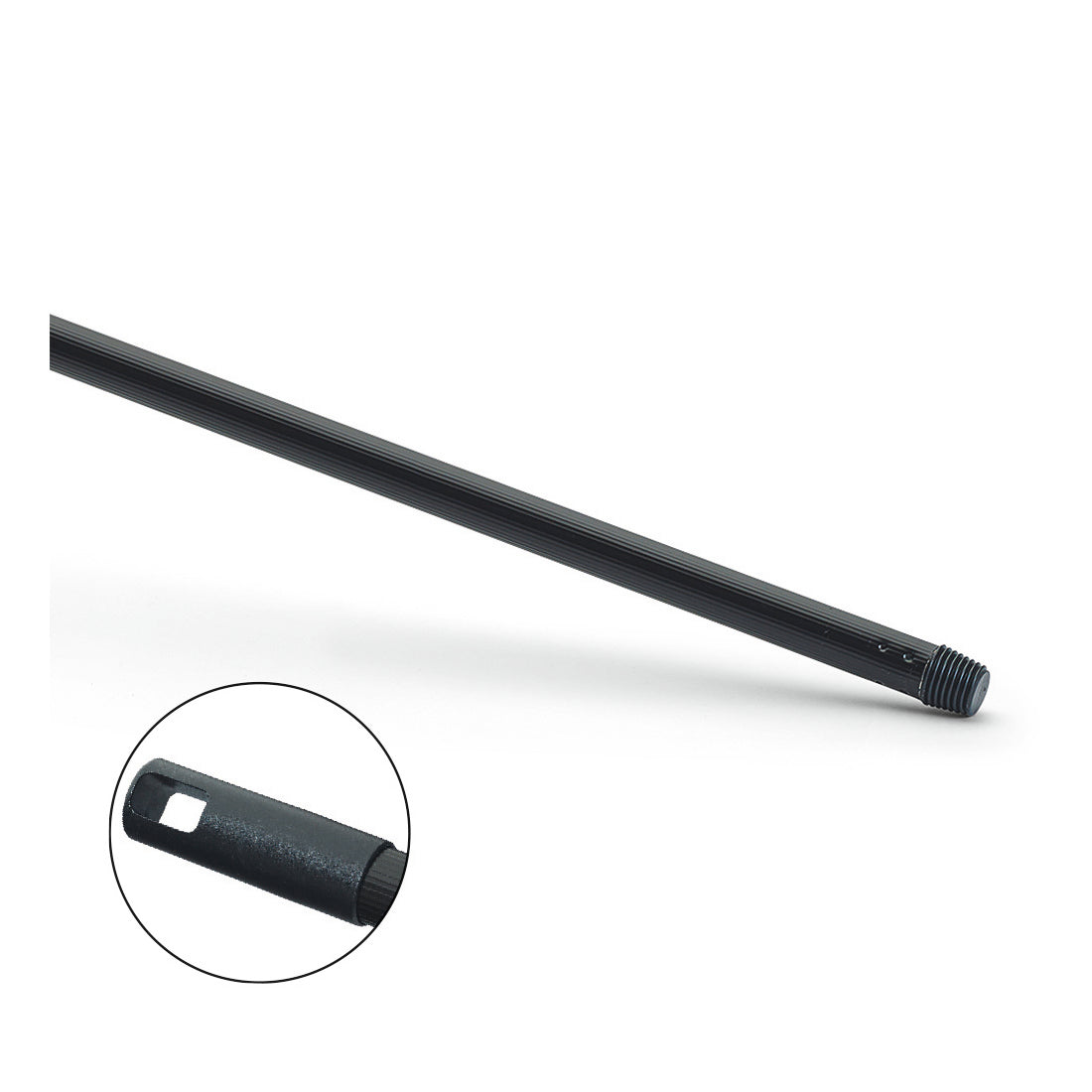 Nölle Profi Brush Metallstiel kunststoffummantelt mit Gewinde