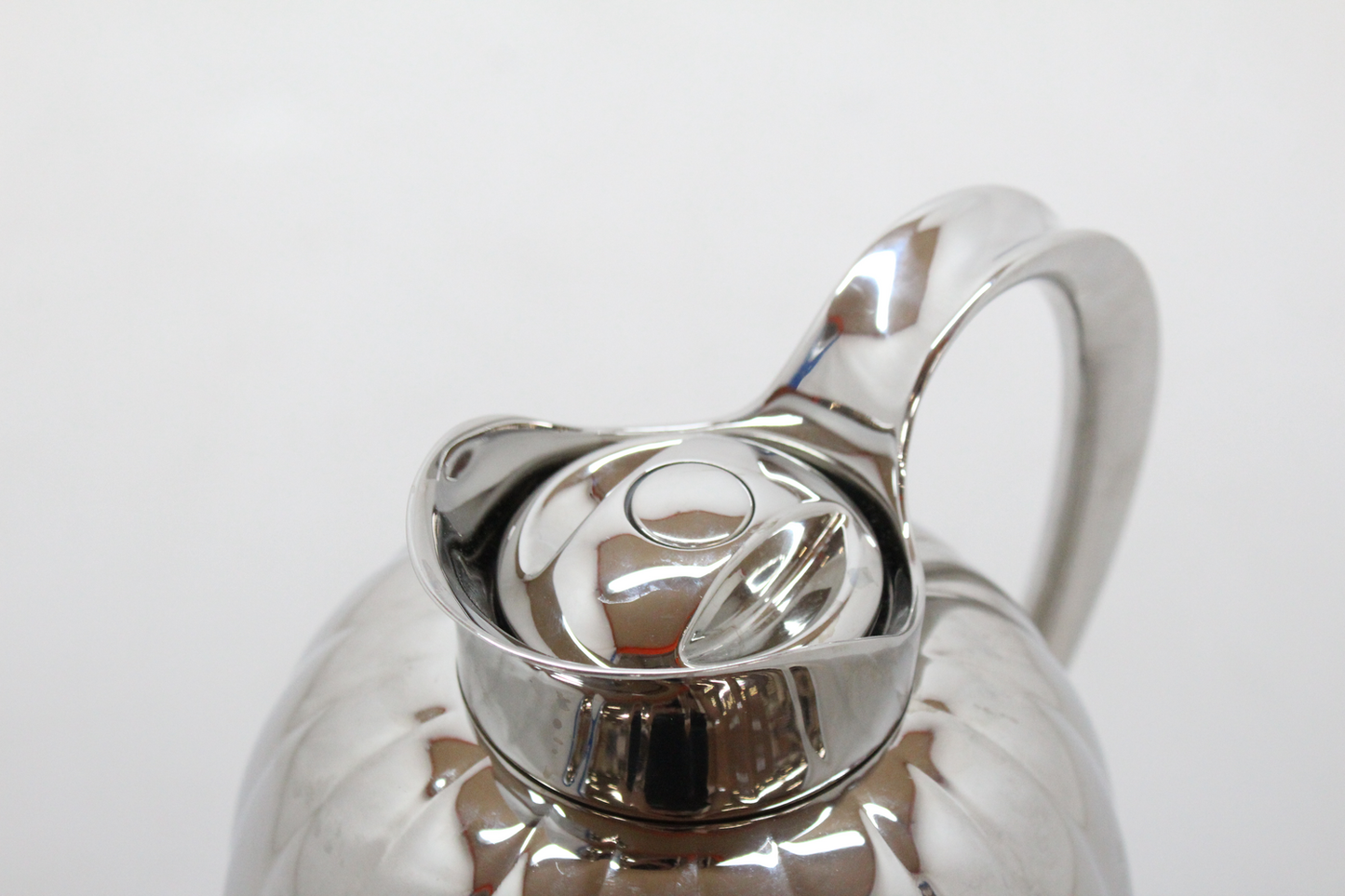 B-flokks Georg Jensen Bernadotte hitabrúsi, einangruð kanna, kaffikanna, 1 lítri, ryðfrítt stál