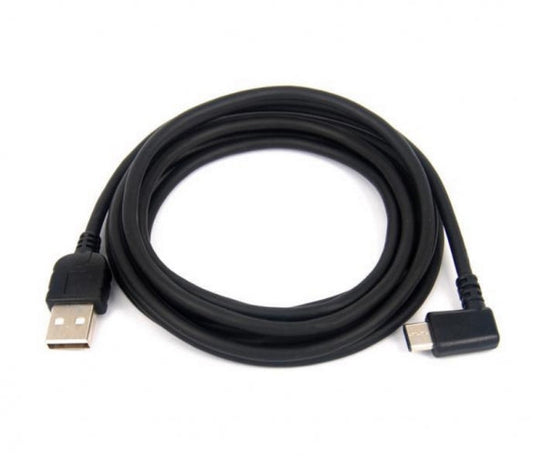 USB 3.1 Typ C 90° rechts gewinkelt Winkelstecker zu USB 2.0 A Kabel 140 cm in Schwarz