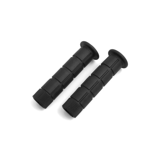 SYSTEM-S rubber bicycle grips bicycle handle handlebar grips handlebar grips handle for bicycle bike BMX MTB in black 
