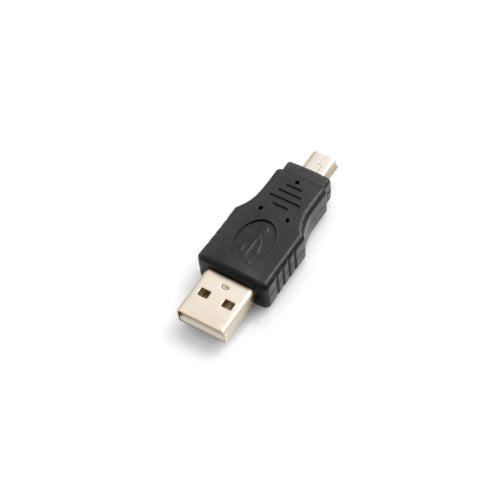 SYSTEM-S OTG millistykki USB A karlkyns í Mini USB karlkyns millistykki fyrir hýsingarsnúru á ferðinni 