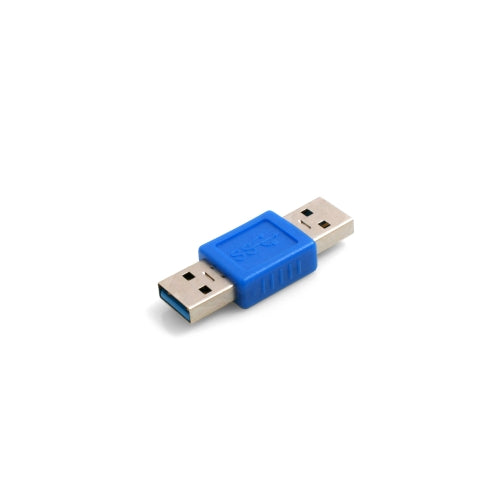 SYSTEM-S USB A 3.0 karlkyns í USB A 3.0 karlkyns snúru millistykki