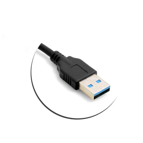 System-S USB snúra af gerð A 3.0 í USB 3.1 af gerð C 20 cm 