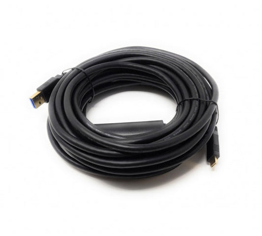 SYSTEM-S 10M USB Type C 3.1 Kapall í USB Type A 3.0 Gögn GL3523 Endurtekning fyrir spjaldtölvu og harða diska