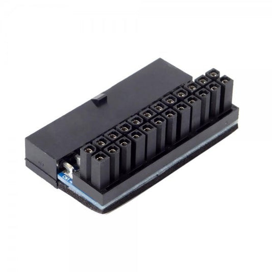 ATX adapter 24-pin female to male angled cable for mainboard
