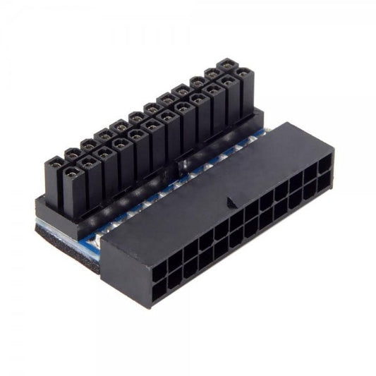 ATX adapter 24-pin female to male angled cable for mainboard