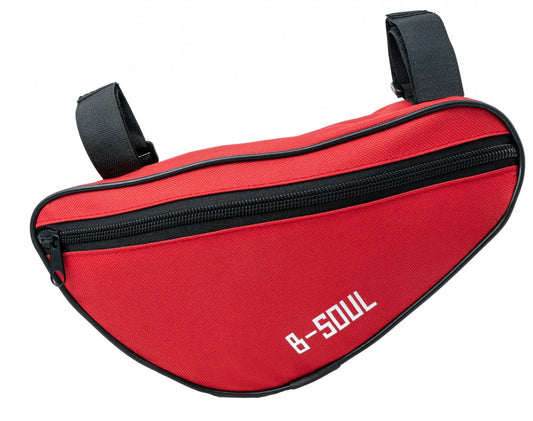 Fahrrad Tasche wasserfest Dreiecktasche Rahmentasche Triangeltasche Rot