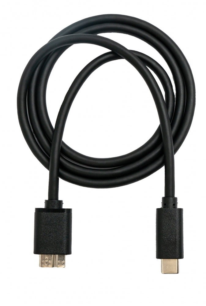 SYSTEM-S USB 3.0 snúra, 30 cm, gerð A, kvenkyns í kvenkyns, skrúfuð, blá