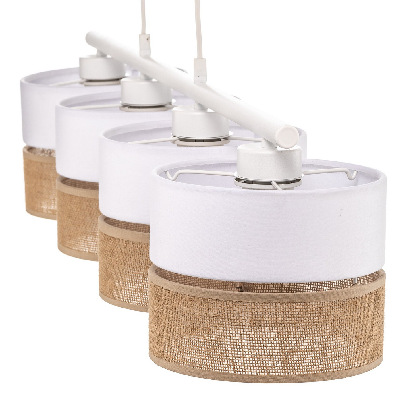 B-Ware Hängeleuchte Linobianco Vierflammig Hängelampe Lampe Leuchte Deckenleuchte Spot