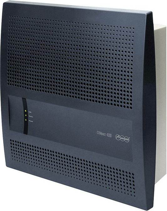 Símakerfi í Auerswald, VoIP Co Mpact 4000, í flokki. Fjöldi ISDN tengi. Sími ISDN.