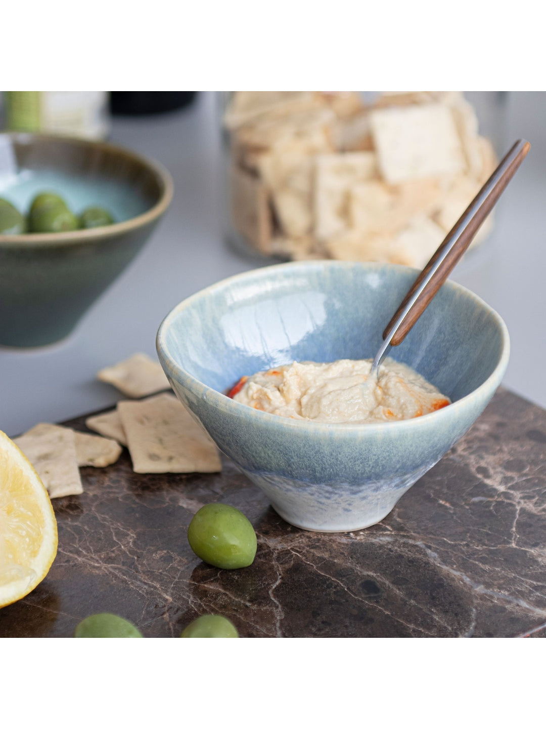 Schale ELEMENTS klein, Set aus drei Schalen in 2 Farben