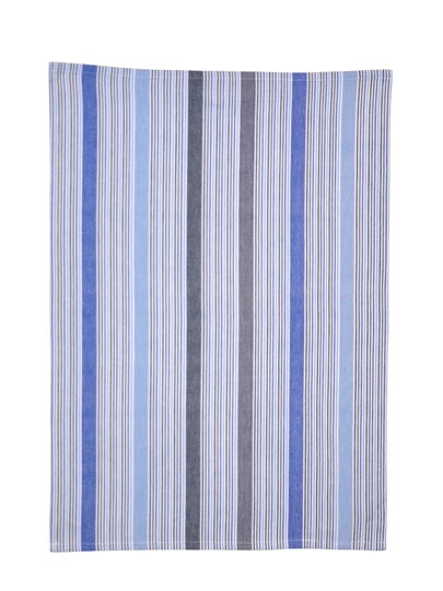 Geschirrtuch Streifen blau