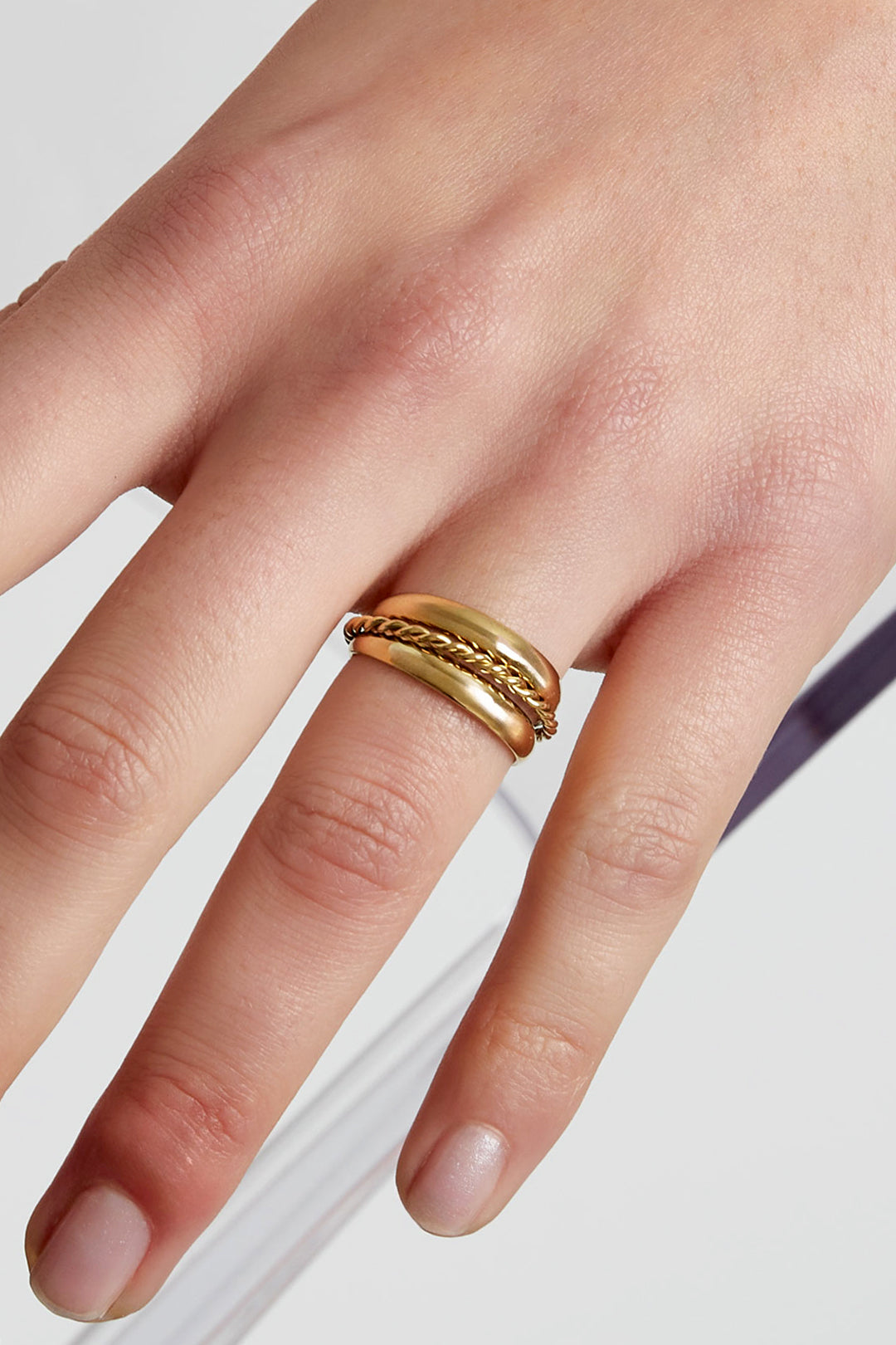 Ring mit drei Ringen