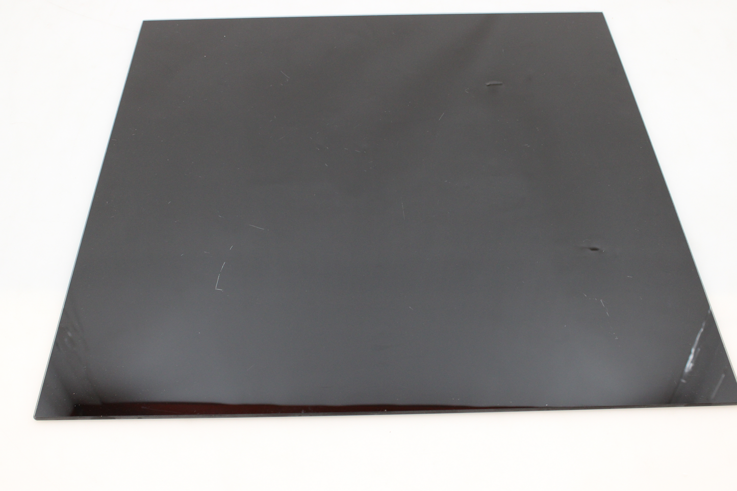 B-Ware Wohnling Couchtisch Glastisch Glas Schwarz 70 x 70 cm Ebenen SIEHE TEXT/FOTO