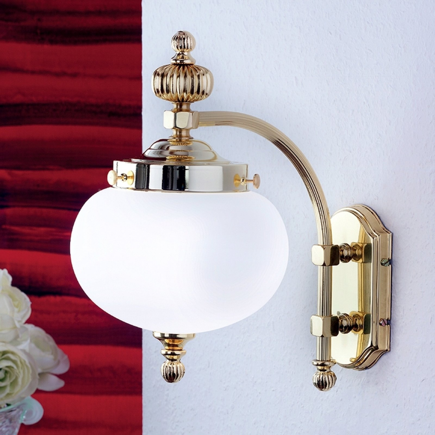 B-flokks Delia veggljós, vegglampi, ljós, lampi, veggljós, vegglýsing, lesljós