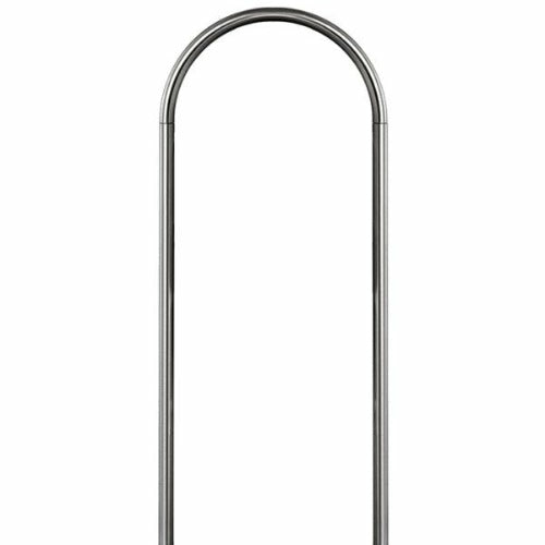 Pósthólfsstandur úr ryðfríu stáli frá Burgwächter í B-flokki fyrir Nordic 680 hringlaga pósthólf 645