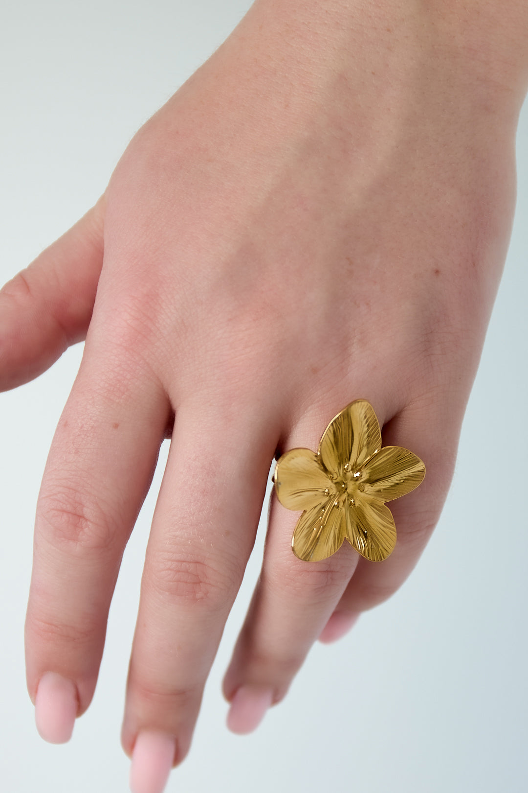 Ring Blütenblatt Pop