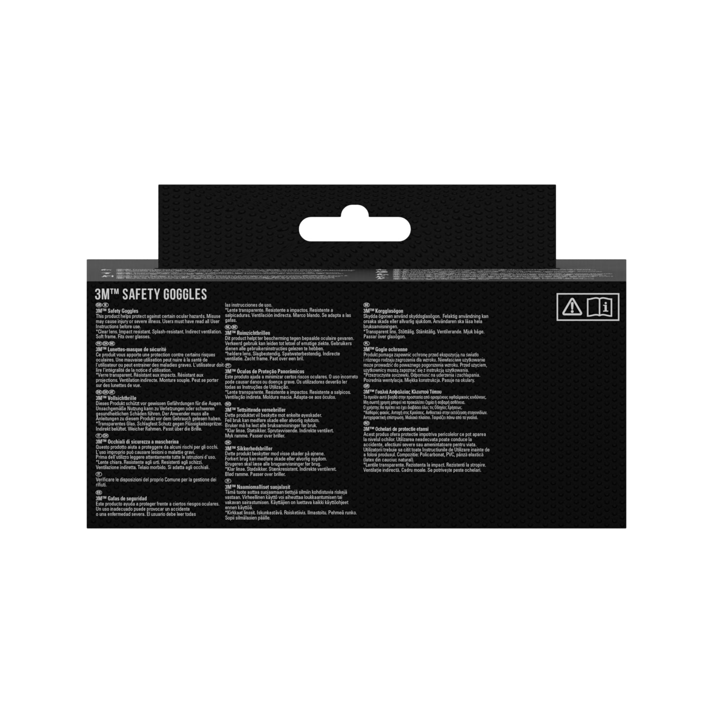 3M™ Classic Schutzbrille 4800, indirekt belüftet, Klarsichtscheibe | Packung (1 Stück)