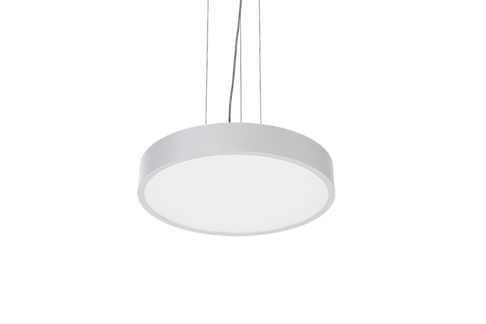 Glamox LED hengiljós C90 P hengilampi, hvítt, 57 cm, 3.000 K