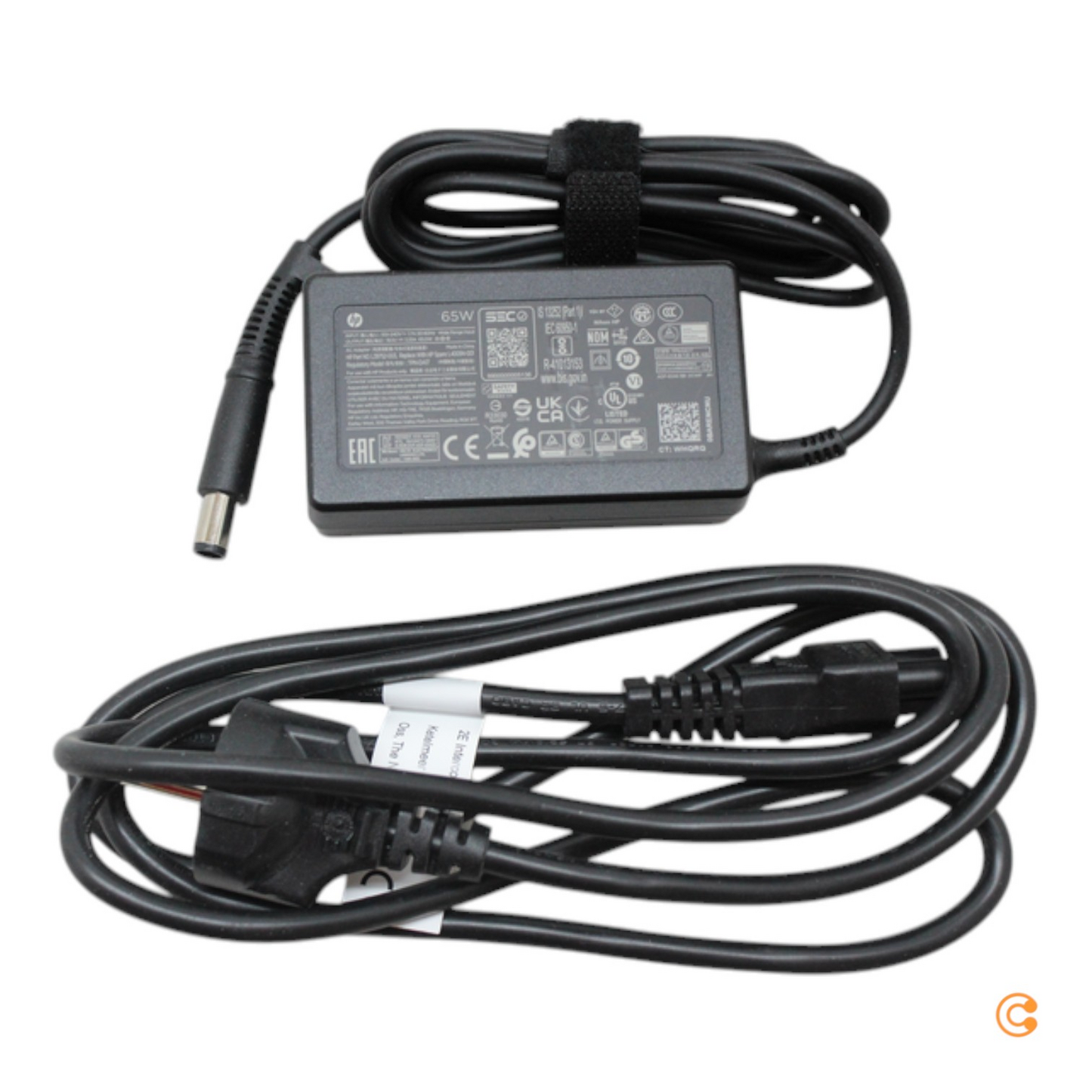 HP 65W fartölvuhleðslutæki á lager, 45W straumbreytir, hleðslutæki fyrir tölvu