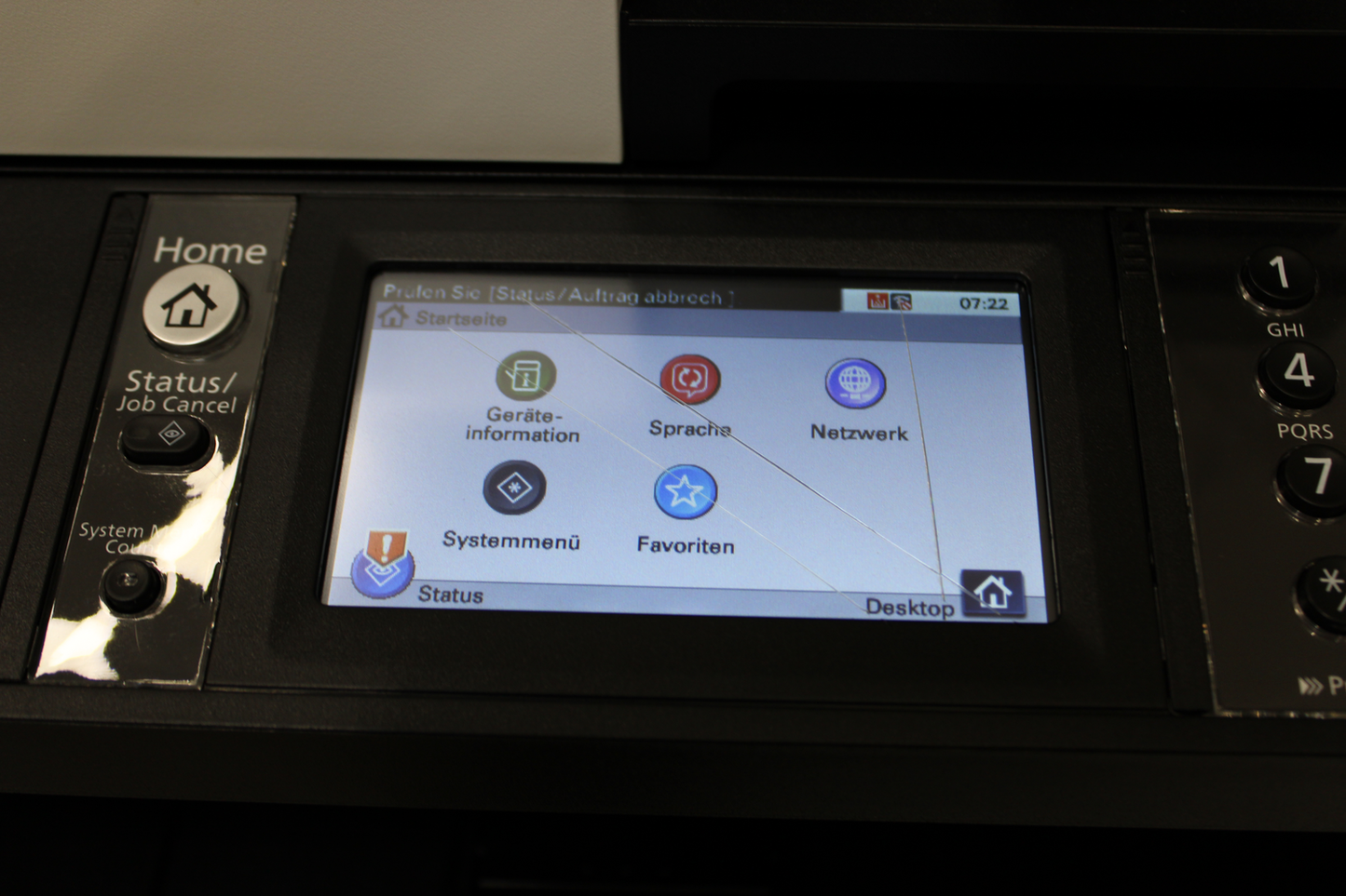 Kyocera Ecosys M5526cdw litlaser fjölnota prentari, A4 prentari, GALLINN