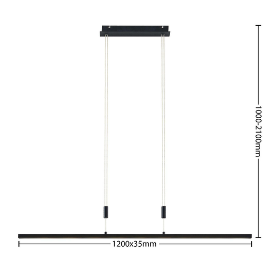 B-Ware Lindby Arneja Led Hängeleuchte Pendelleuchte Deckenlampe Cct Höhenverstellbar912