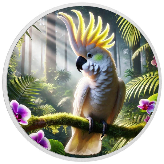 Golden Crest: The Tropical Cockatoo Coin