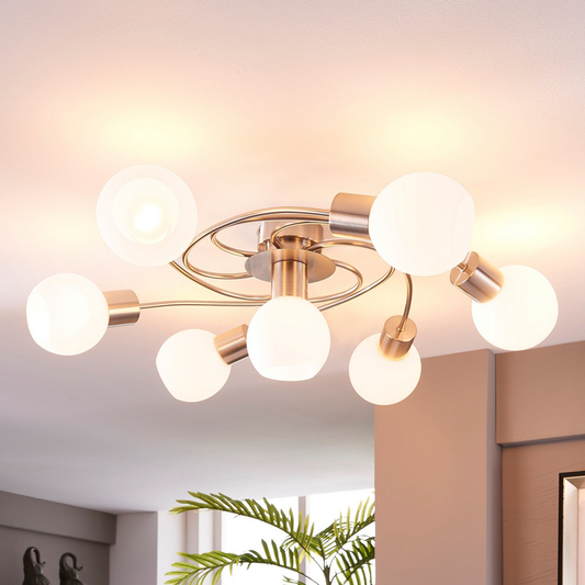 B-grade Lindby LED ceiling lamp Ciala living room light ceiling lamp pendant lamp 671 