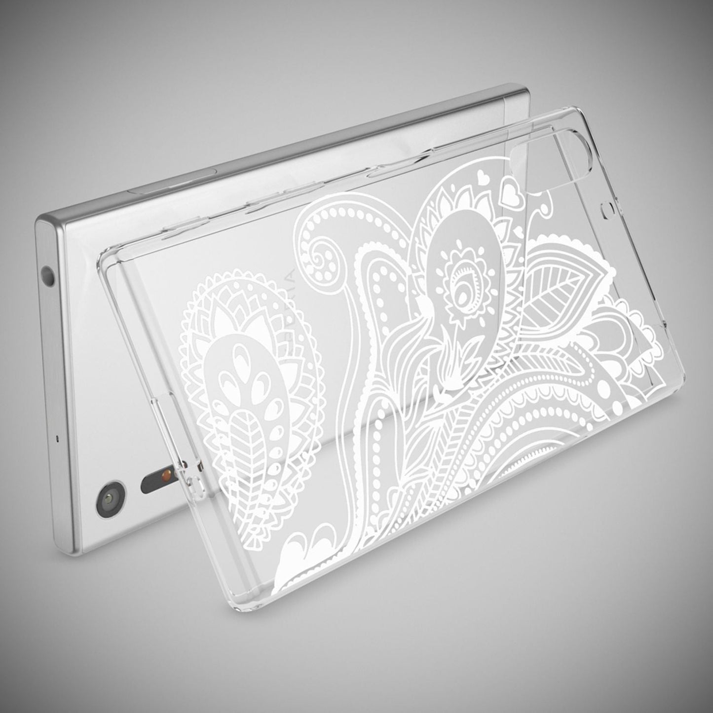 Sony Xperia XZ phone case by NALIA, silicone TPU motif case cover bumper, slim