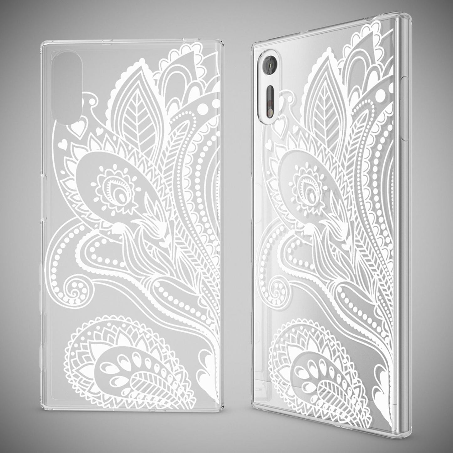 Sony Xperia XZ phone case by NALIA, silicone TPU motif case cover bumper, slim