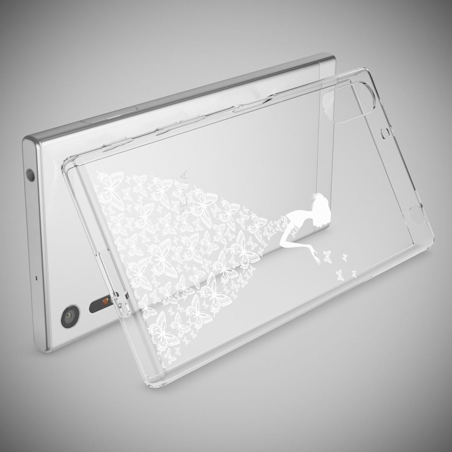 Sony Xperia XZ phone case by NALIA, silicone TPU motif case cover bumper, slim