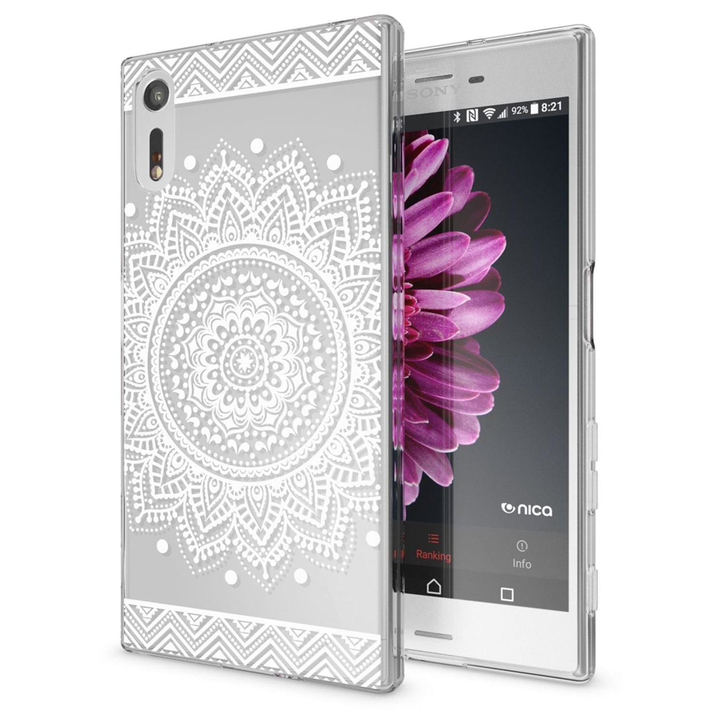 Sony Xperia XZ phone case by NALIA, silicone TPU motif case cover bumper, slim