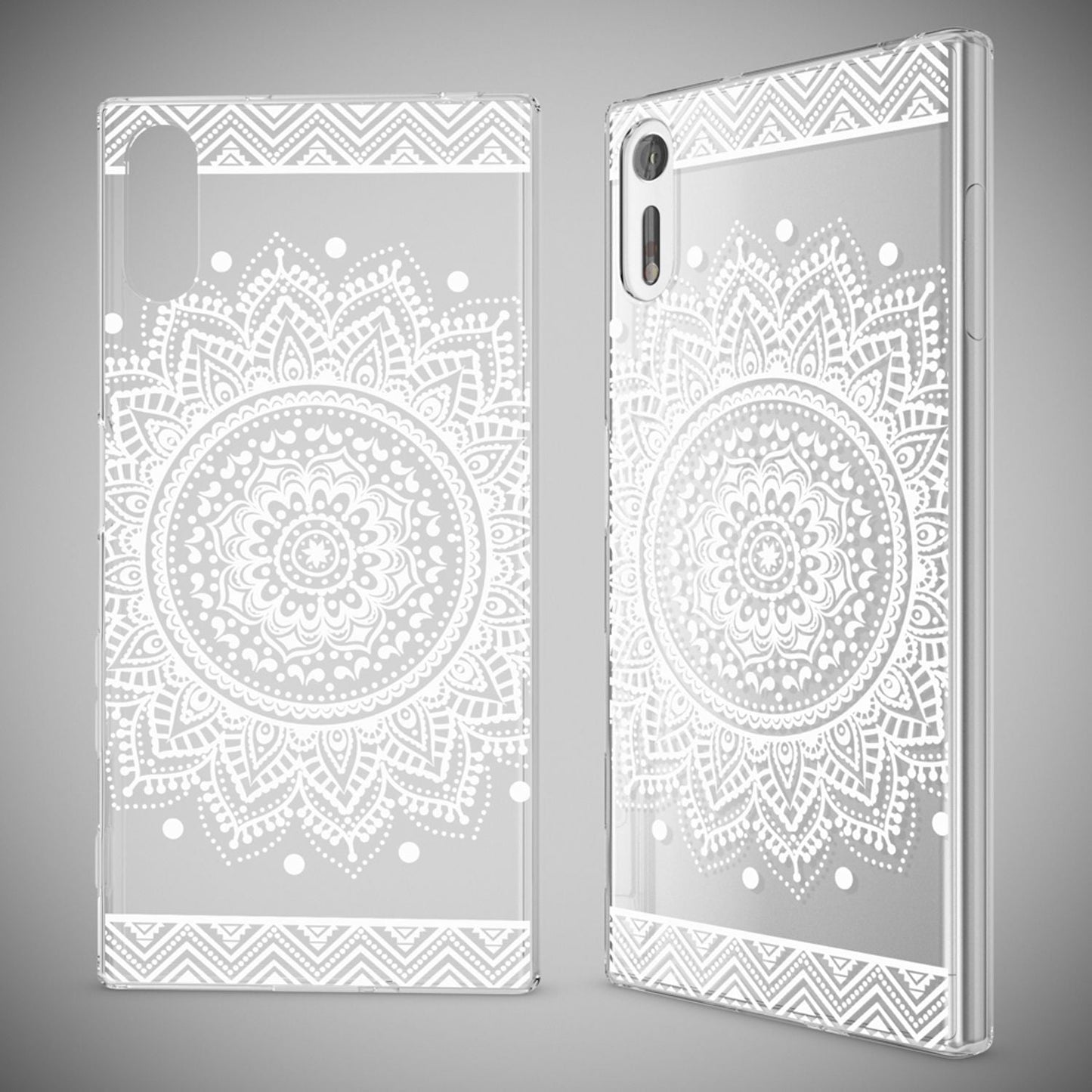 Sony Xperia XZ phone case by NALIA, silicone TPU motif case cover bumper, slim