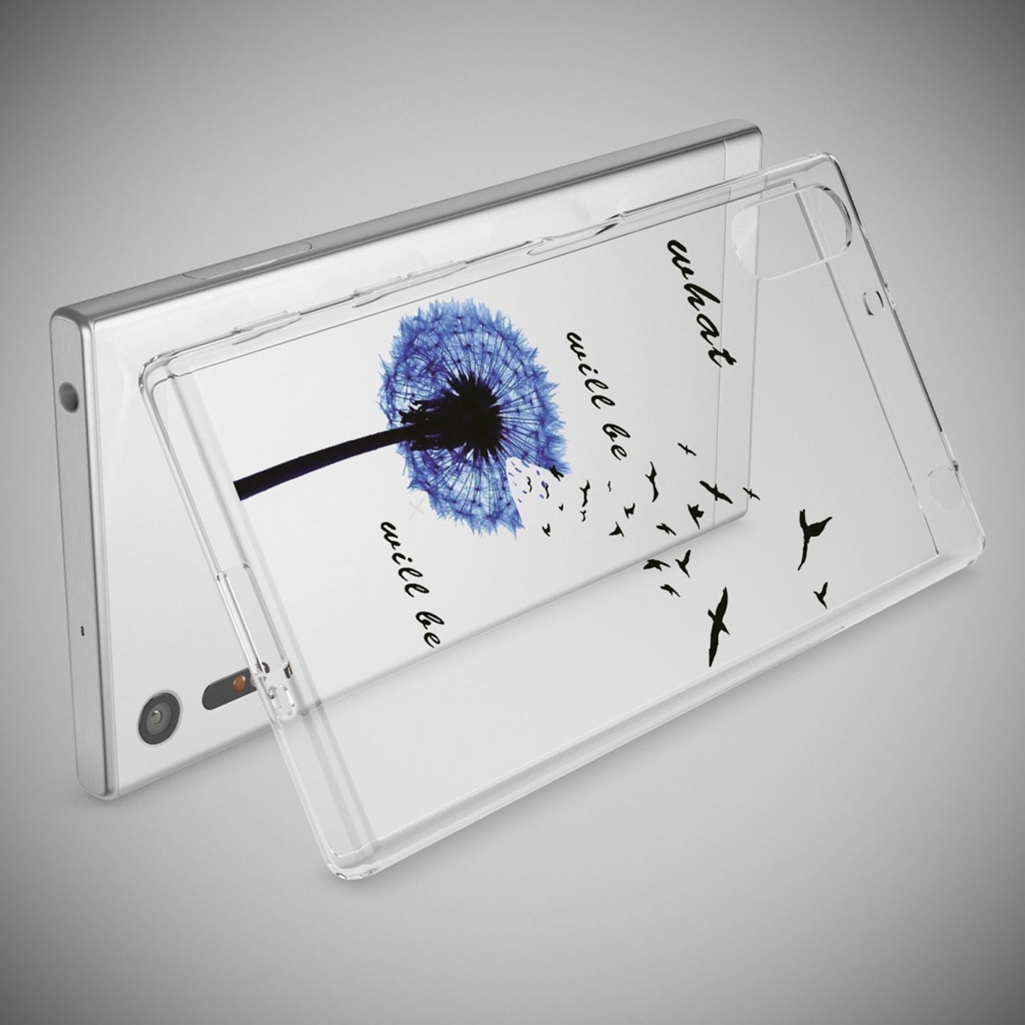 Sony Xperia XZ phone case by NALIA, silicone TPU motif case cover bumper, slim