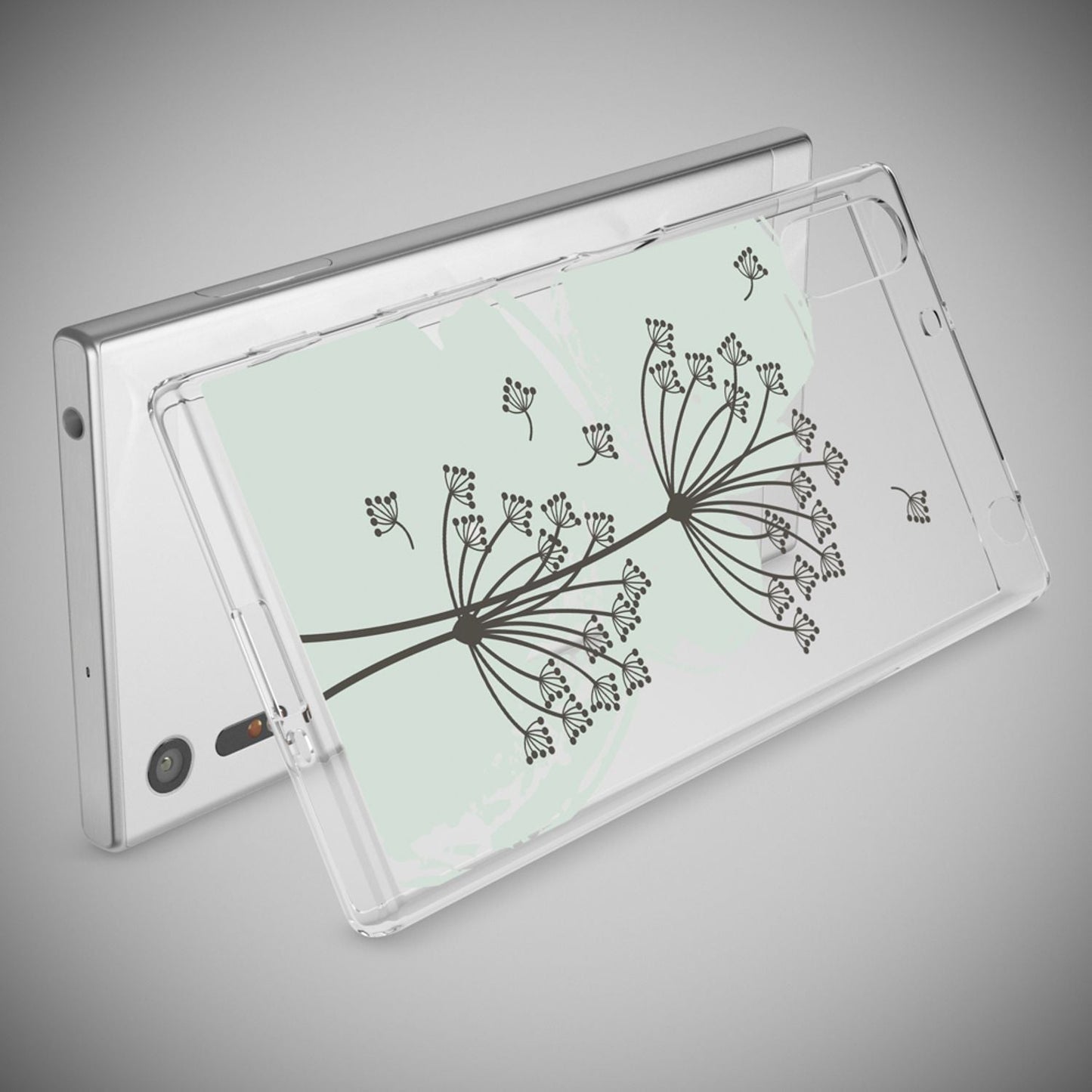 Sony Xperia XZ phone case by NALIA, silicone TPU motif case cover bumper, slim