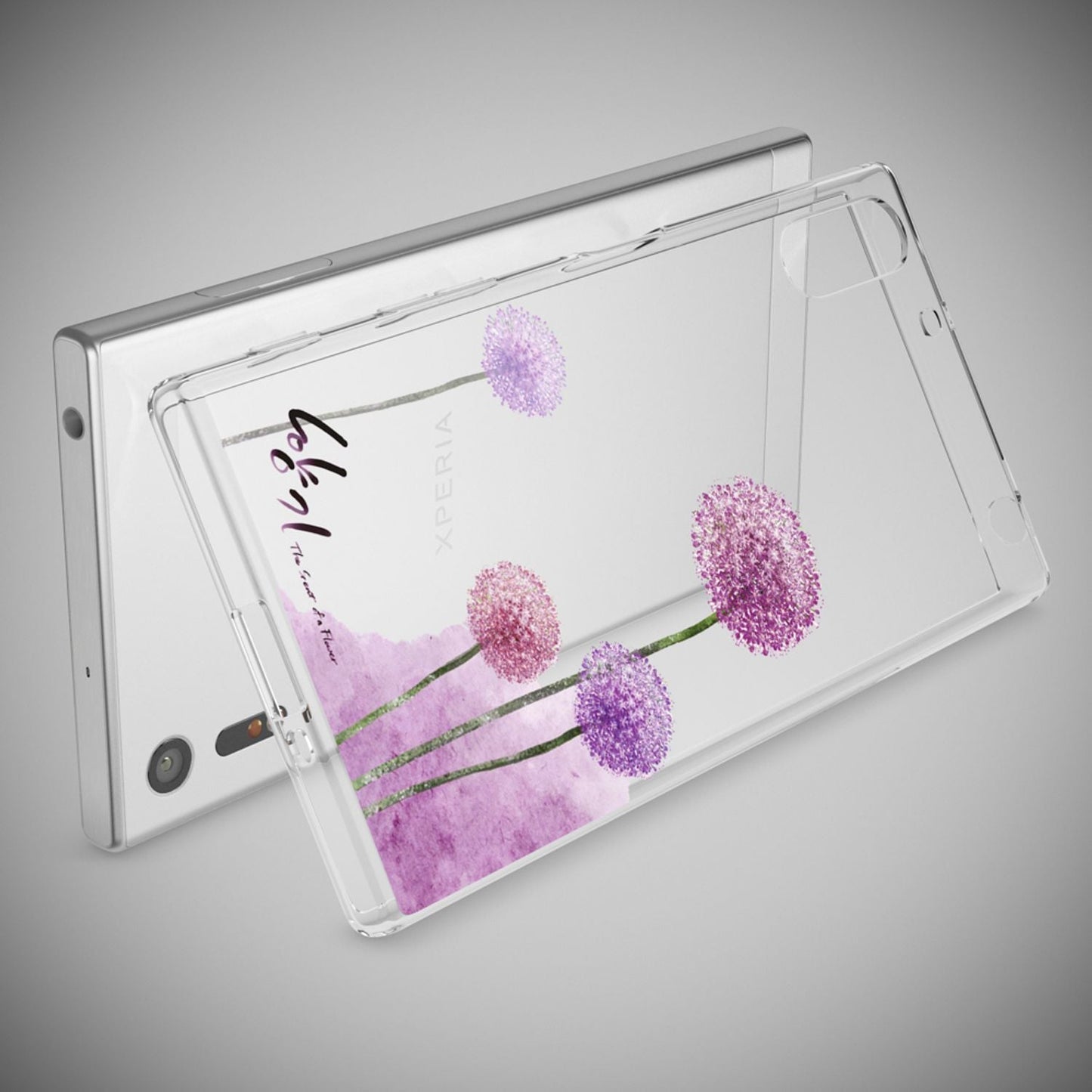 Sony Xperia XZ phone case by NALIA, silicone TPU motif case cover bumper, slim