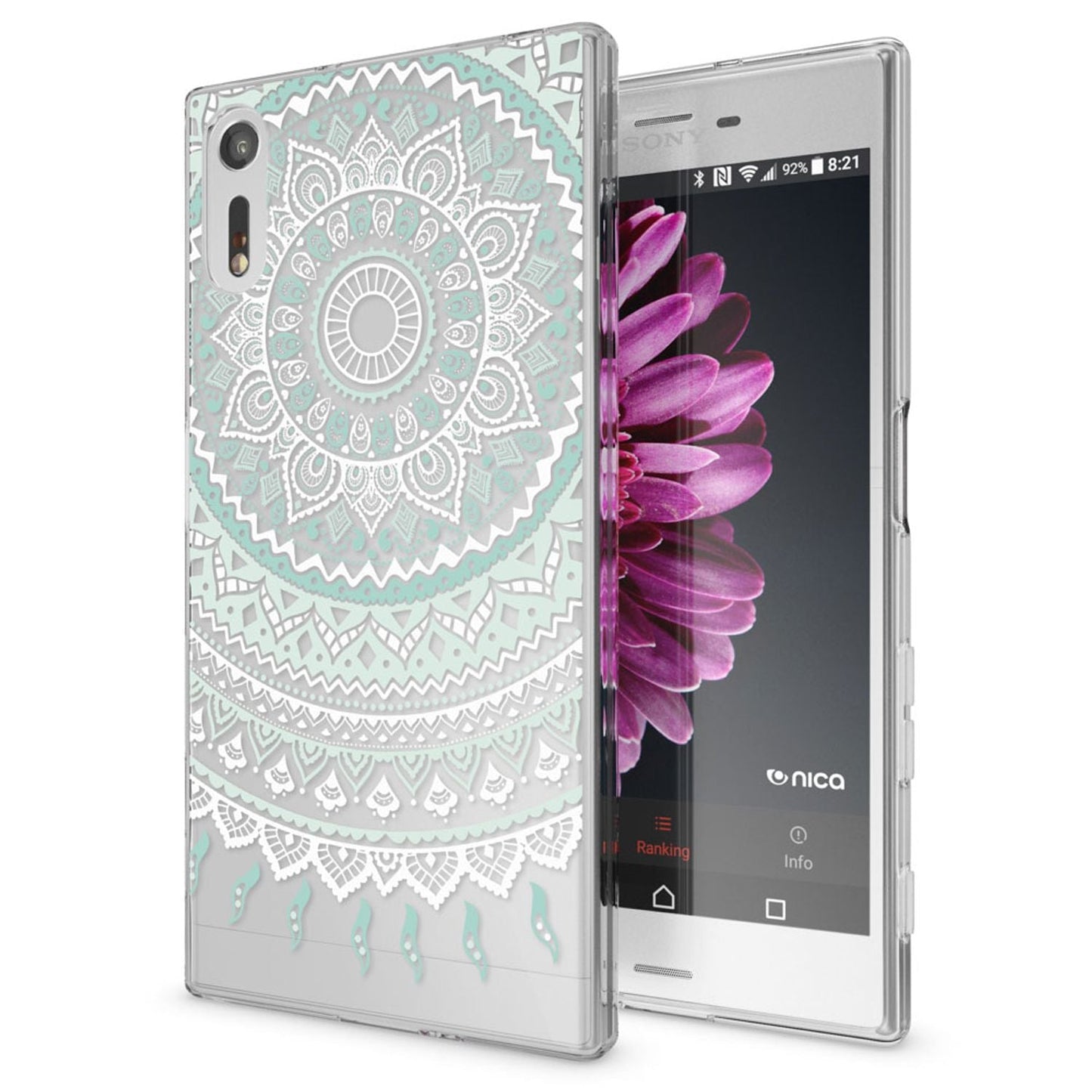 Sony Xperia XZ phone case by NALIA, silicone TPU motif case cover bumper, slim