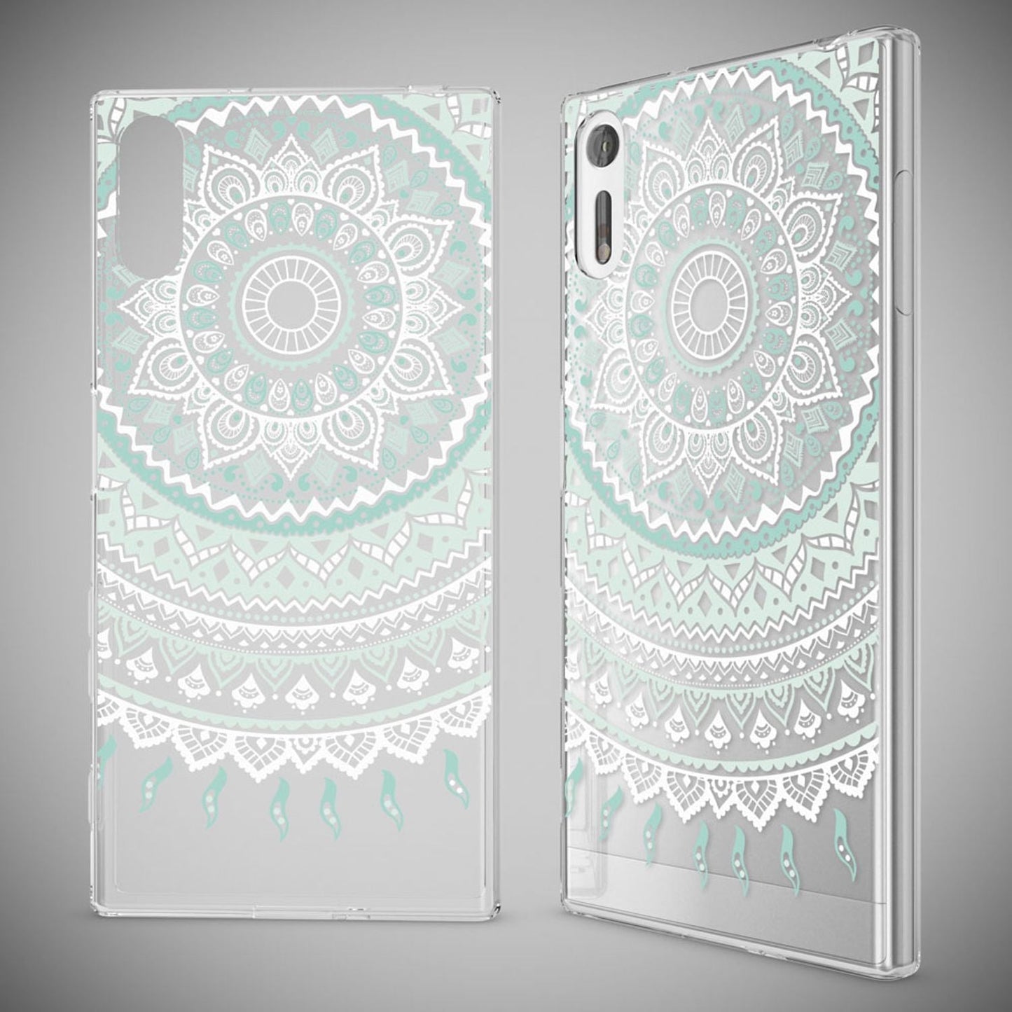 Sony Xperia XZ phone case by NALIA, silicone TPU motif case cover bumper, slim