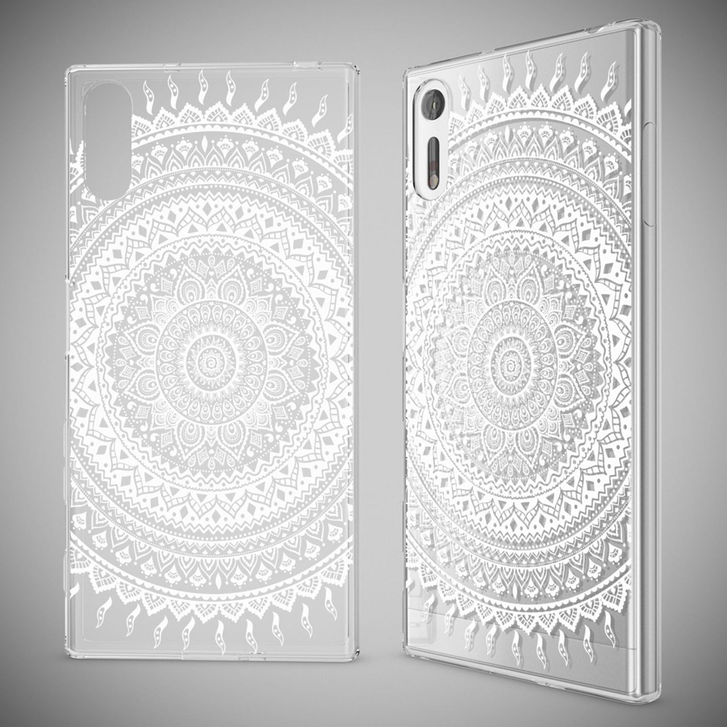 Sony Xperia XZ phone case by NALIA, silicone TPU motif case cover bumper, slim