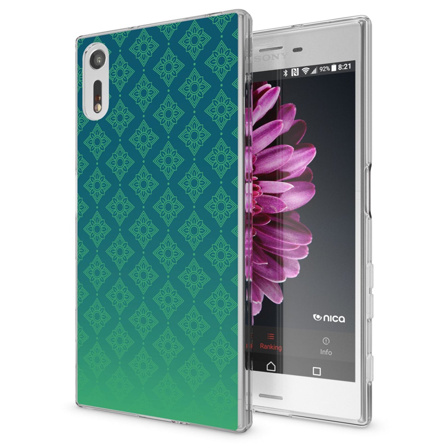 Sony Xperia XZ phone case by NALIA, silicone TPU motif case cover bumper, slim