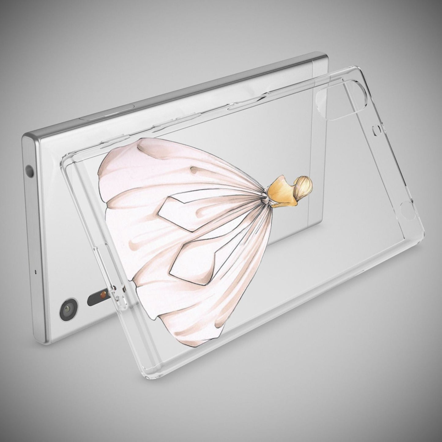 Sony Xperia XZ phone case by NALIA, silicone TPU motif case cover bumper, slim